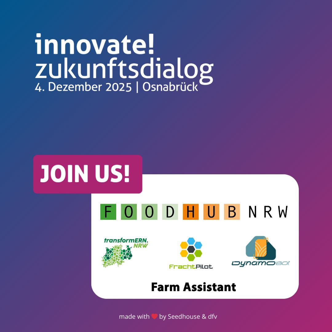 Besucher am DynamoBot-Stand auf der Agritechnica 2025